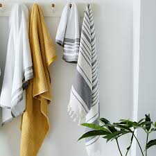 Disney mickey mouse organic reversible towels. Organic Turkish Tassel Towels