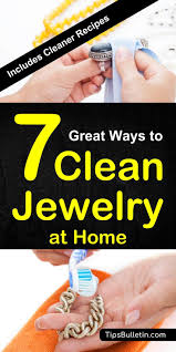 In this video i will show you how to clean / polish gold jewelry at home with just vinegar and detergent and baking powder and make it look like brand new a. 7 Great Ways To Clean Jewellery At Home