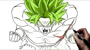 How To Draw Broly Step By Step Dragonball Youtube Here we decided to apply the classic academic drawing method. how to draw broly step by step dragonball