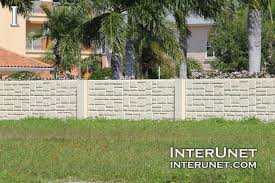 Concrete fence posts for fencing. Precast Concrete Fence Panels Interunet
