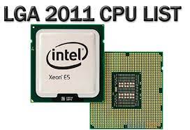 Lga 2011 Cpu List All Processors Intel Xeon E5 E5 V2 Core I7 Fclga2011 Socket X79 Specifications Prices Cpu List Com