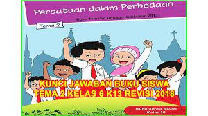 Pembelajaran tema 7 kelas 5 peristiwa dalam kehidupan subtema 2 pembelajaran 1 yang materi dan kunci jawaban tematik mengenai peristiwa kunci jawaban buku tematik kelas 5 tema 7 subtema 2 pembelajaran 1 halaman 78, 81, 82, 83, 85, 86. Kunci Jawaban Tema 2 Kelas 6 Sd Halaman 78 83 Subtema 2 Pembelajaran 4 Persatuan Dalam Perbedaan Tribun Pontianak