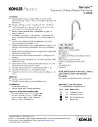We did not find results for: Kohler K 72218 Bl Specification Manualzz