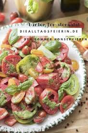 Bunter Tomaten Salat Einfach Lecker Einfach Lecker Salat Tomatensalat