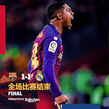 Barcelona Real Madrid Play To A 1 All Draw Sa411
