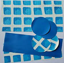 Pool cover patch kit green mesh safety patches in various sizes and quantities. Set Of Vinyl Pvc Repair Patch Above Ground Swimming Pool Easy Set Summer Waves Ebay