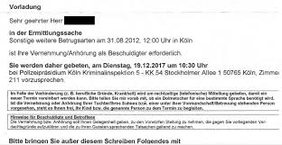 Dann bist du hier genau richtig. Muss Ich Einer Vorladung Durch Die Polizei Nachkommen