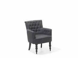 Perfect for a foyer, office, or accent piece, you can offer this chair to your guests with confidence. Classic Button Tufted Upholstered Armchair Dark Grey Alesund Ebay