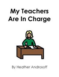 This Social Story Explains To Children That Teachers Are The Ones That Make The Rules And Decisions At School And It Is Impo Social Stories Teacher My Teacher