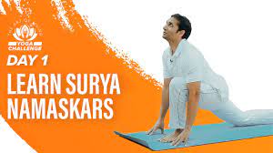 Maybe you would like to learn more about one of these? How To Do Surya Namaskar Day 1 Of The Art Of Living Yoga Challenge Youtube