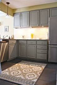 Client Project Kitchen Before And After Yellow Kitchen Grey Cabinets Black Kitchen Countertops