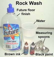 How To Make Rock Ink Wash Out Of Acrylic Paint Future Floor Finish Can Be Used To Age Surfaces Or Achieve A Faux Painting Miniature Painting Hirst Arts