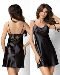 Colrovie noir contraste dentelle asymétrique pure glisse avec string nuisettes femmes pyjamas 2019 été rouge asymétrique vêtements de nuit de la boutique en ligne | aliexpress mobile. Epingle Sur Nuisette Satin