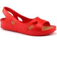 Muya 92140 Eva Kirmizi Plaj Havuz Bayan Deniz Sandalet Terlik Buty