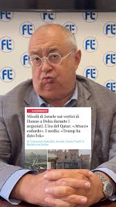 #Israele: quanto è successo a #Doha è una VERGOGNA! , ▶️Ascoltate il  commento del Presidente Benedetto