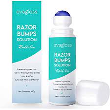 Glycolic and salicylic acid both help exfoliate the skin and prevent ingrown hairs by keeping pores unclogged. Amazon Com Evagloss Bumps Solution After Shave Repair Serum For Ingrowns And Burns Dark Spot Corrector Skin Lightening Roll On For Men And Women 100g Beauty Personal Care