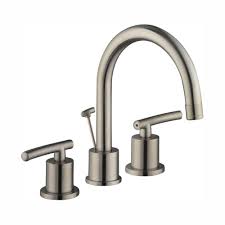 Glacier Bay Dorset 8 In Widespread 2 Handle High Arc Bathroom Faucet In Brushed Nickel Hd67731w 6004 The High Arc Bathroom Faucet Bathroom Faucets Faucet