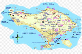 Geographic entities as shown on the bali map: Travel World Map