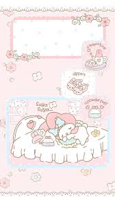 My melody wallpaper for iphone (76+ images). Kawaii My Melody And Wallpaper Image Kawaii Memo Printable My Melody 720x1280 Wallpaper Teahub Io