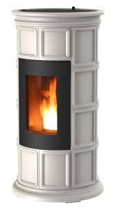 Commodité d'utilisation et performances optimales pour chauffer une pièce ou toute la maison ! Poele A Pellets Au Design Italien Sergio Leoni Marlene Tonda Comfort Air Maestro Mcz Cheminees Liegeois Pelletkachel Houtkachel