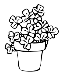 Coloring pages provide a great technique to integrate learning and pleasure for your child. Four Leaf Clover Rare Four Leaf Clover On Common Three Leaf Clovers Coloring Page Flower Coloring Pages Coloring Pages Bunny Coloring Pages