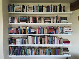 Floating Shelves Made To Measure White Floating Shelves Wall Bookshelves Shelves