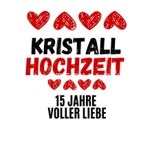 Nach 15 ehejahren kristallhochzeit feiern. Ehefrau Ehemann Hochzeitstag Kristallhochzeit 15 Frauen T Shirt Spreadshirt