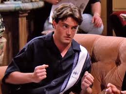 Chandler is friends' theme song rendered in a minor key. Friends Matthew Perry S Real Dad Was On An Episode