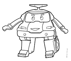 Robocar Poli Coloring Pages For Kids Printable Free Coloring Pages Coloring Pages For Kids Cartoon Coloring Pages