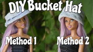 Jul 05, 2021 · how to make a bucket hat cut out the pattern iron your fabric smooth and pin the bucket hat pattern on top of one of your fat quarters. Diy How To Make 5 Minute Super Easy No Sew Doll Bucket Hat 2 Easy Methods Youtube