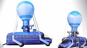 Season 6, with the slogan darkness rises, of fortnite: Fortnite Battle Bus Inflatable 17 5 Feet Tall