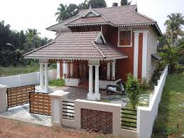 Home Decor Fabulous New Boundary Wall Design In Kerala Inspirations Also Boundaries Llc Window Kerala House Design Village House Design House Designs Exterior