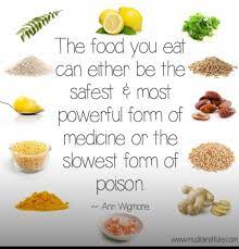 The Food We Eat Is Either Our Medicine Or Our Poison Nutrition Recipes Food Whole Food Recipes