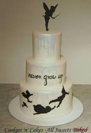 Peter Pan Torte Tinkerbell Torte Niemals Erwachsen 2 Sterne Rechts Geradeaus Partyidee Tinkerbell Cake Peter Pan Cakes 21st Birthday Cakes