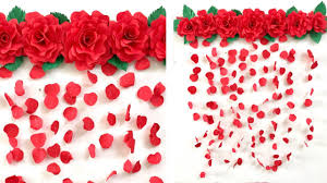Check spelling or type a new query. Beautiful Paper Rose Flower Wall Hanging Diy Wall Decor Ideas Youtube