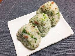 梅とわさび菜のおにぎり By カチーーーン レシピ おにぎり わさび 梅ご飯