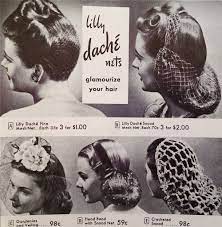 Lilly Dache Hair Nets 1940s Simple Dreams 1940s Hairstyles Vintage Hairstyles Hair Snood