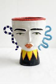 FIONA BLAKE CARMEN FACE VASE