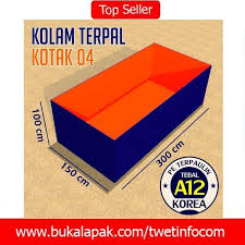 Beli Kolam Ikan Terpal Kotak 300 Cmx150 Cmx100 Cm Dengan Harga Murah Rp346 800 Di Lapak Cv Bambang Mas Kab Blitar Pengiriman Cepat Kotak Kolam Kolam Ikan