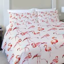 One Bella Casa Flamingo Party Lightweight Duvet Cover Wayfair In 2020 Flamingo Bedding Lightweight Duvet Covers Pretty Duvet Covers