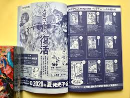 Survival is not enough for these seafaring buccaneers, as together they seek treasure. One Piece Magazine Vol 10 16 Of September Worstgen