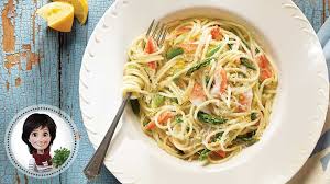 Spaghettinis Au Crabe Des Neiges De Josee Di Stasio Recipe Spaghettini Asparagus Recipe Recipes