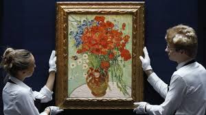 So the last one is light on light, and will be the. Van Gogh Floral Still Life Sold For 61 8m 38 7m Bbc News