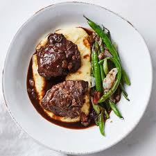 Kalbsbackchen Mit Polenta Rezept Essen Und Trinken