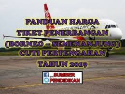 Panduan Harga Tiket Penerbangan Raya Dan Gawai Keamatan 2019