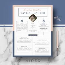 In the united states, a cv is used by people applying for a position in academia, research, or scientific field (as well as grants and fellowships). Cv Design Creative Cv Resume Template Ms Word Pages Etsy