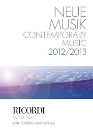Un evento unico e indimenticabile dal successo senza precedenti: Ricordi Neue Musik 2012 2013 Krompholz