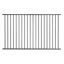 Match them with the top quality chinese pvc fence home depot factory & manufacturers list and more here. Us Door Fence Pro Series 4 84 Ft H X 7 75 Ft W Black Steel Fence Panel F2ghds93x58us The Home Depot
