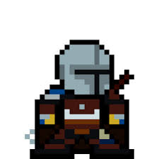 The Mandalorian Star Wars Embroidery Pixel Art Pokemon Pixel Art