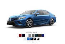 2018 Toyota Camry Color Chart Related Keywords Suggestions